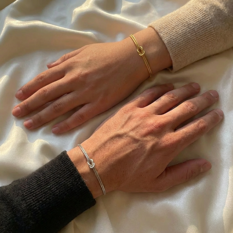 Bracelet nœud éternel