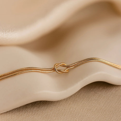 Bracelet nœud éternel