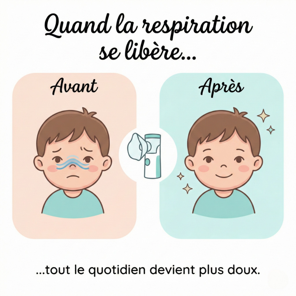 Nebulio™ - Apaisez la toux de vos petits en quelques minutes
