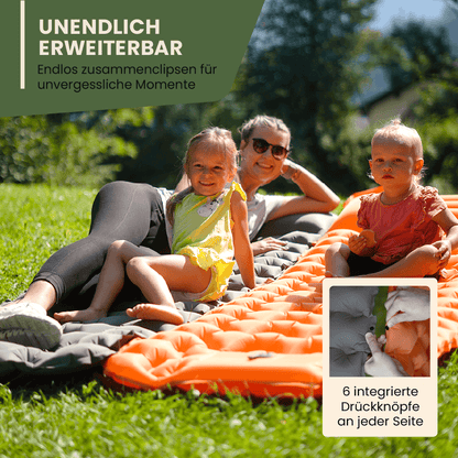 Ultraleichte & kompakte Isomatte — perfekt für Wanderungen