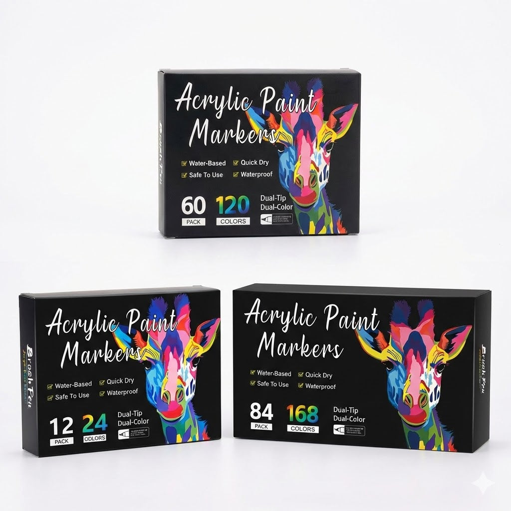 L'ACRYL'ART™ - Feutres Acryliques