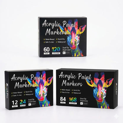 L'ACRYL'ART™ - Feutres Acryliques