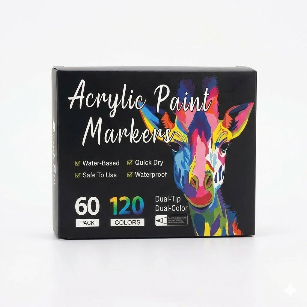 L'ACRYL'ART™ - Feutres Acryliques