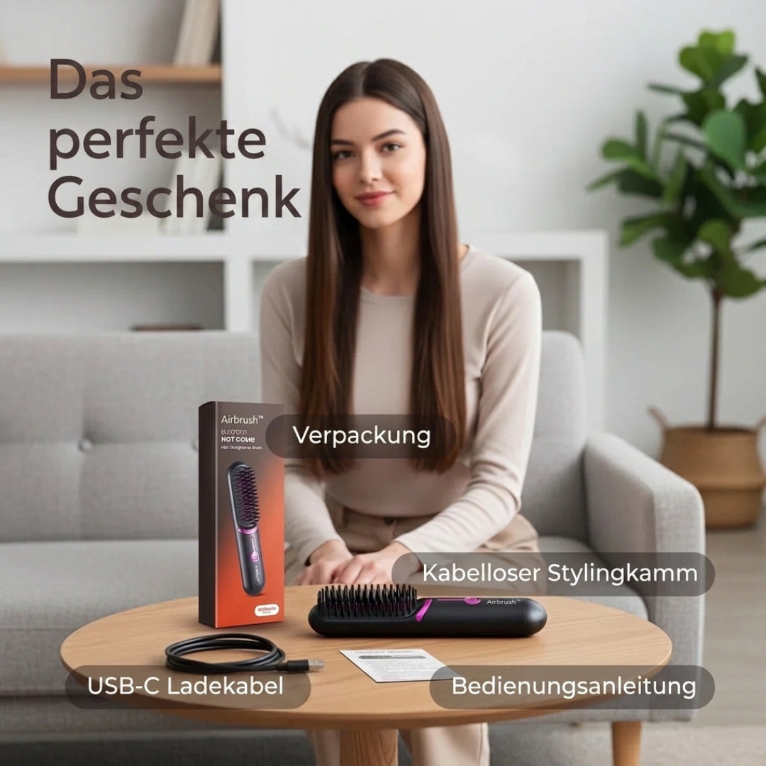 Airbrush™ Kabellose Glättungsbürste