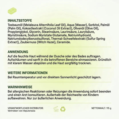 Antimykotische Reinigungsseife Vepulenssia