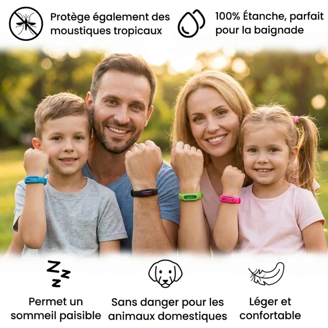 Bracelet anti-moustique Vepulenssia