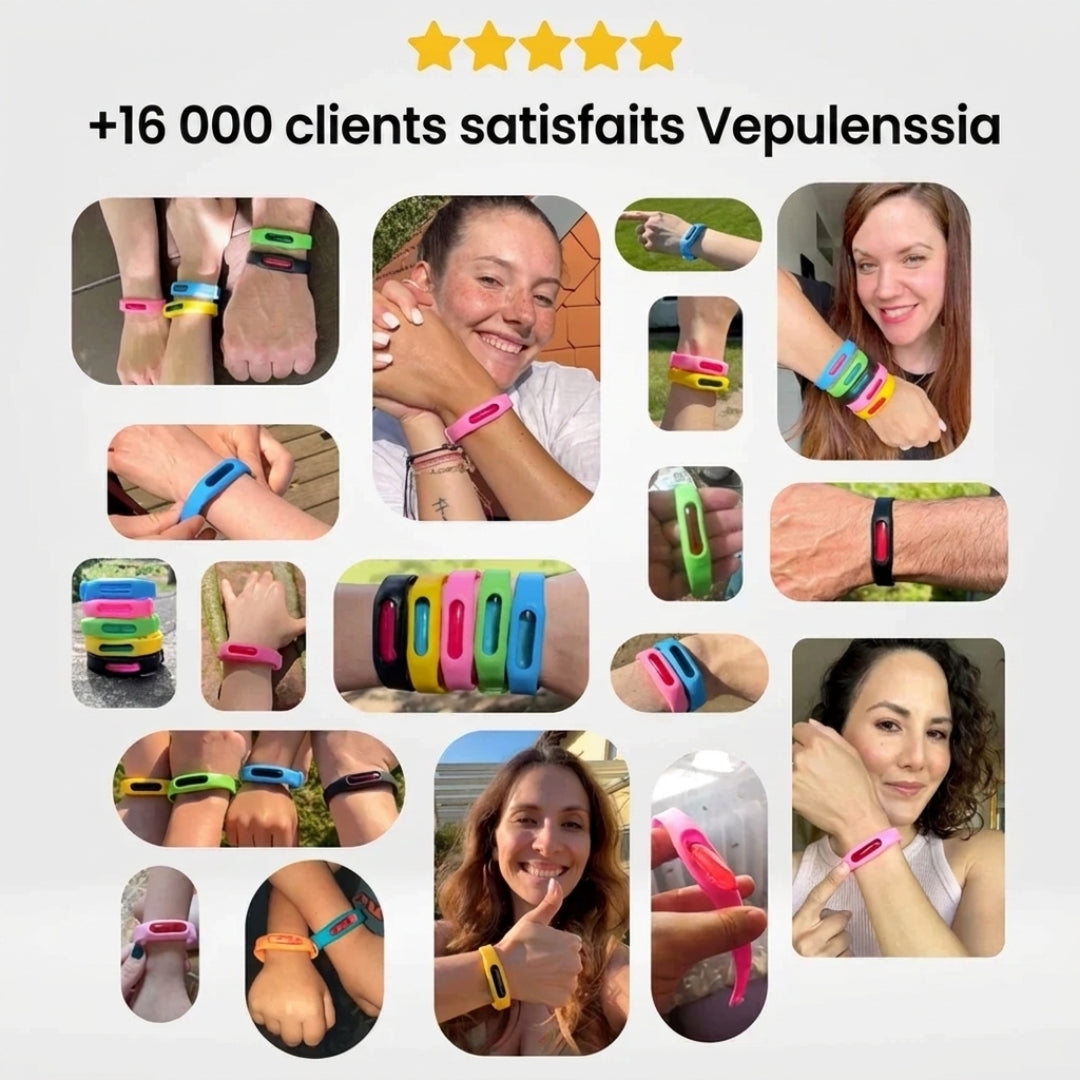 Bracelet anti-moustique Vepulenssia