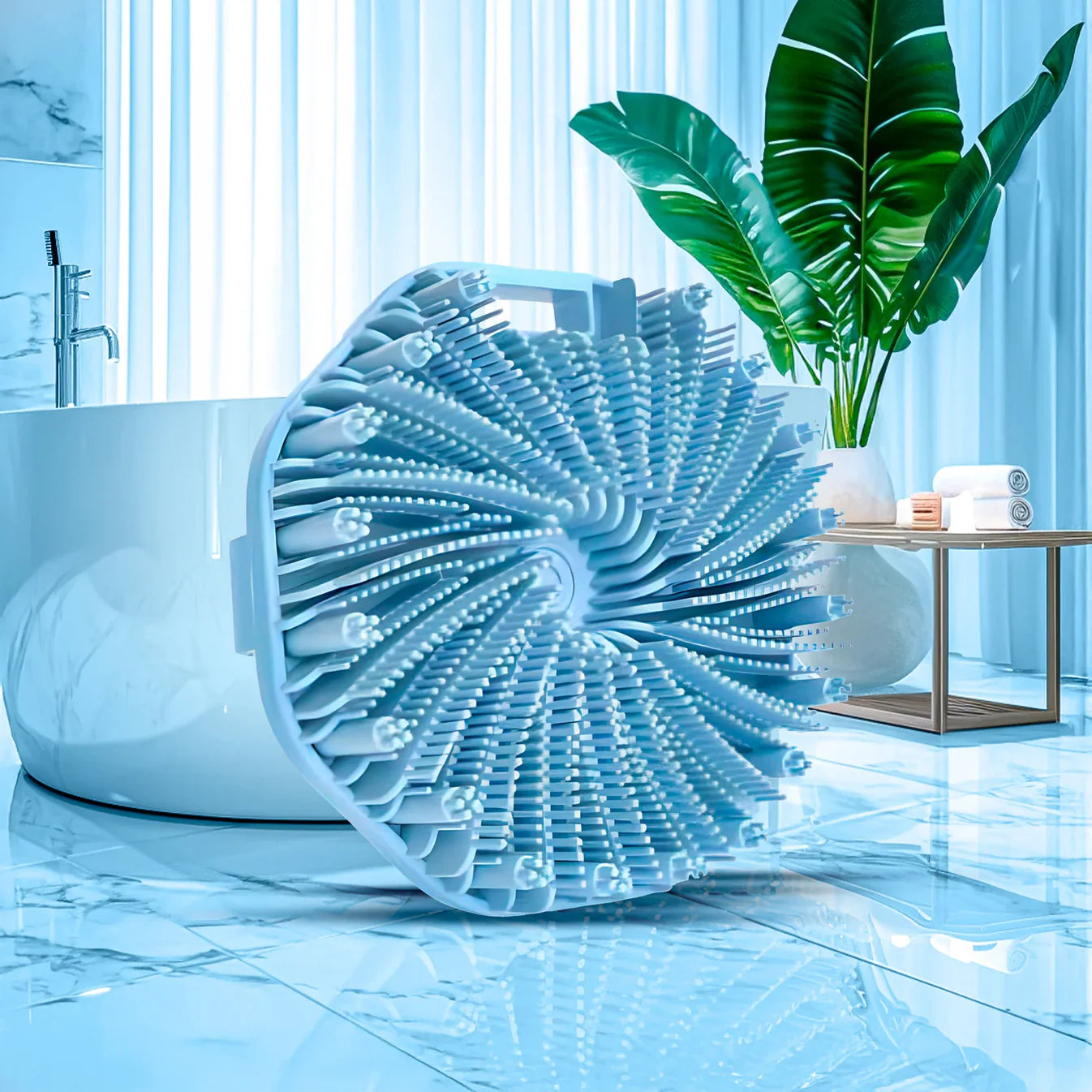 Brosse de Douche Hygiénique Anti-Bactérienne