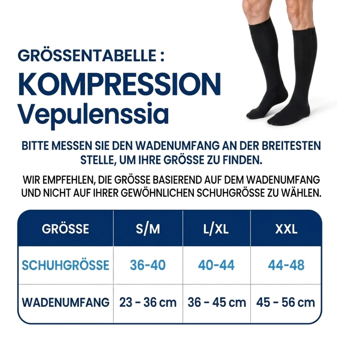 Kompressionsstrümpfe Vepulenssia