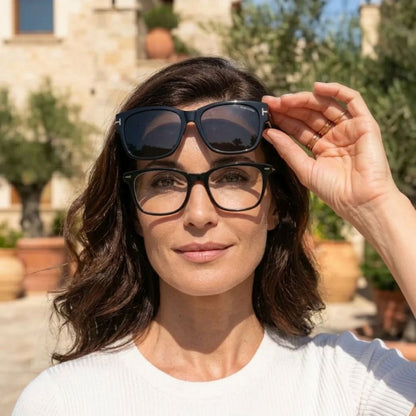 Lunettes Clip-On Polarisées – Vision Nette Sans Compromis