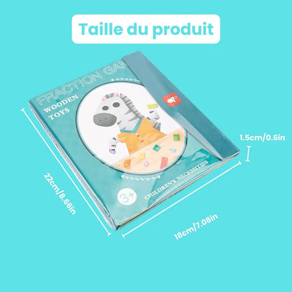Livre pédagogique animé sur les fractions