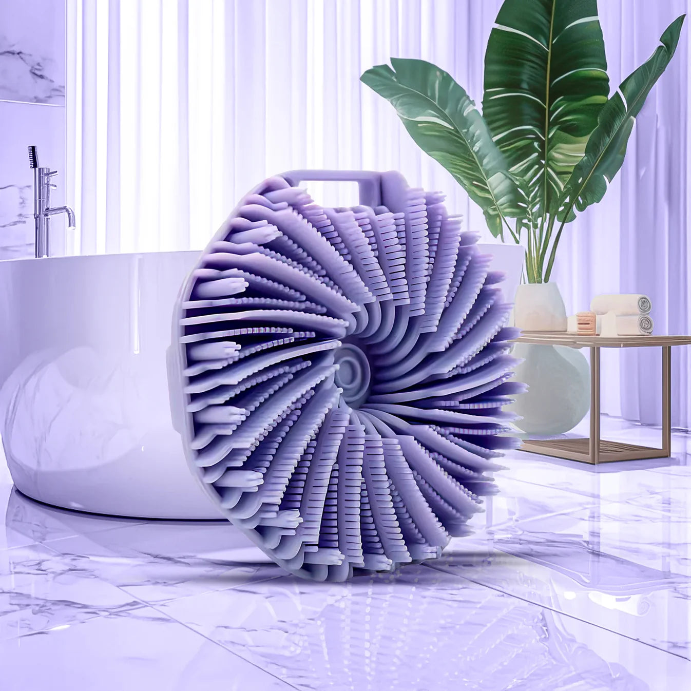 Brosse de Douche Hygiénique Anti-Bactérienne