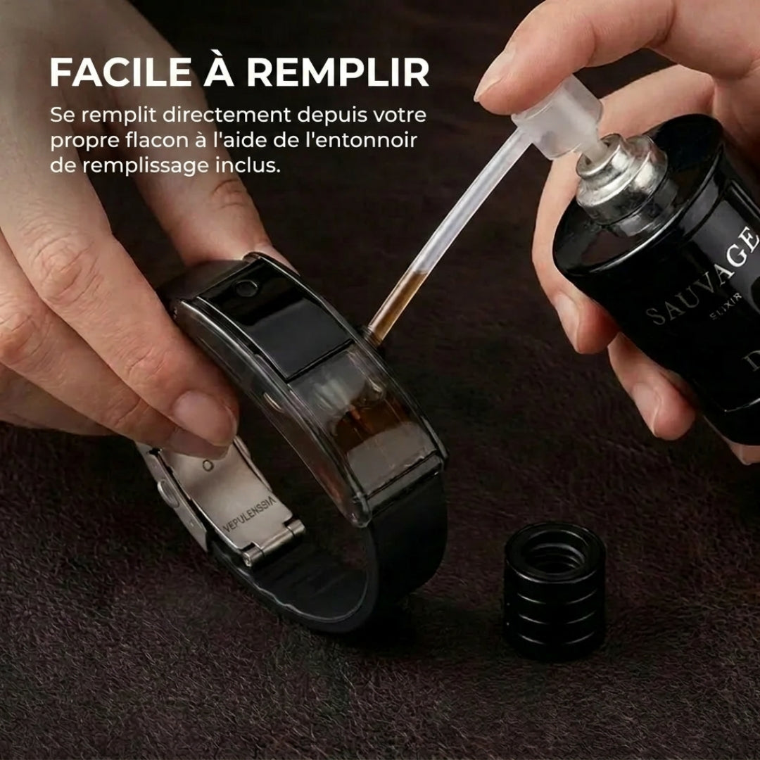 Bracelet Vepulenssia Atomiseur de Parfum Nomade