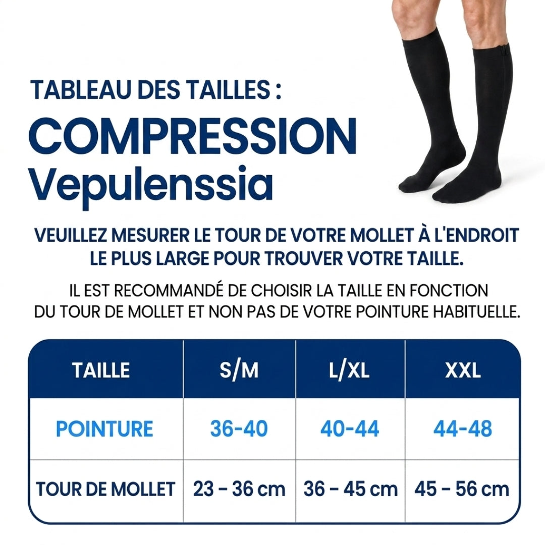 Chaussettes de compression Vepulenssia