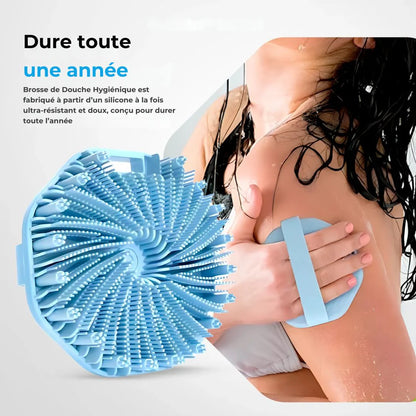 Brosse de Douche Hygiénique Anti-Bactérienne