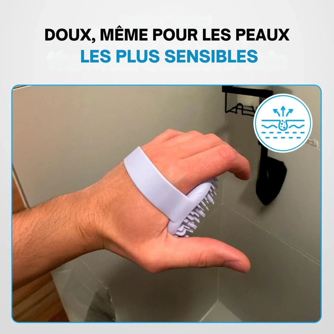Brosse de Douche Hygiénique Anti-Bactérienne