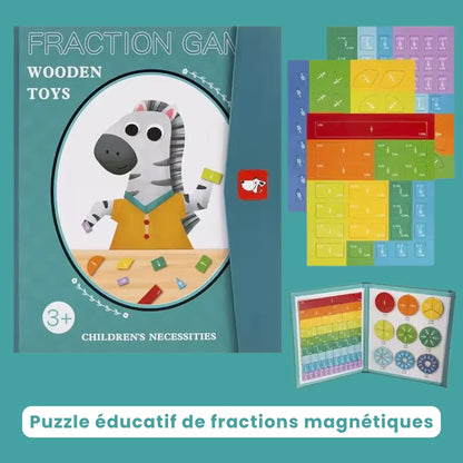 Livre pédagogique animé sur les fractions