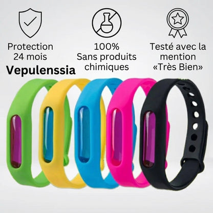 Bracelet anti-moustique Vepulenssia