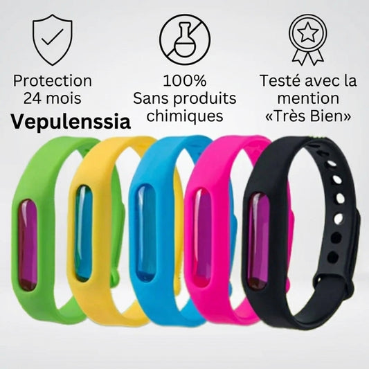 Bracelet anti-moustique Vepulenssia