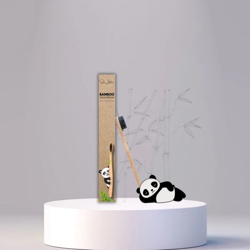 Brosse à Dents en Bambou - Naturelle