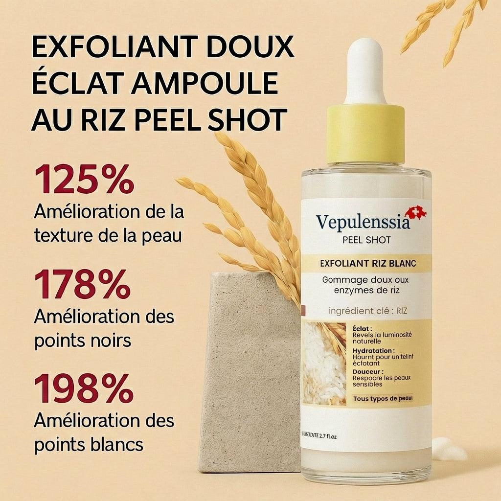 Peel Shot Coréen - Élimine les Impuretés et Sublime Votre Peau