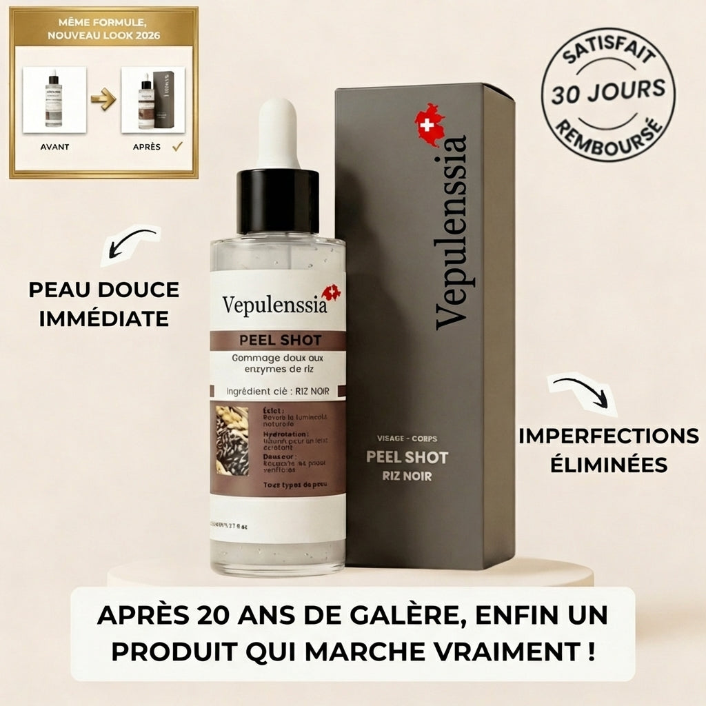 Peel Shot Coréen - Élimine les Impuretés et Sublime Votre Peau