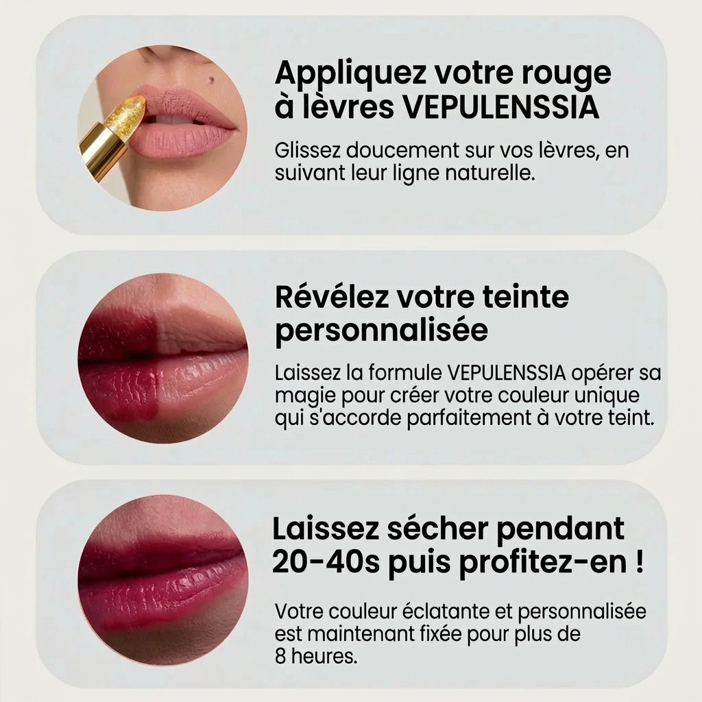 Rouge à lèvres correcteur de pH Vepulenssia TrueTone