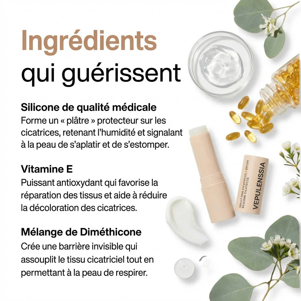 Stick Clinique de Remodelage des Cicatrices d'Acné Vepulenssia™