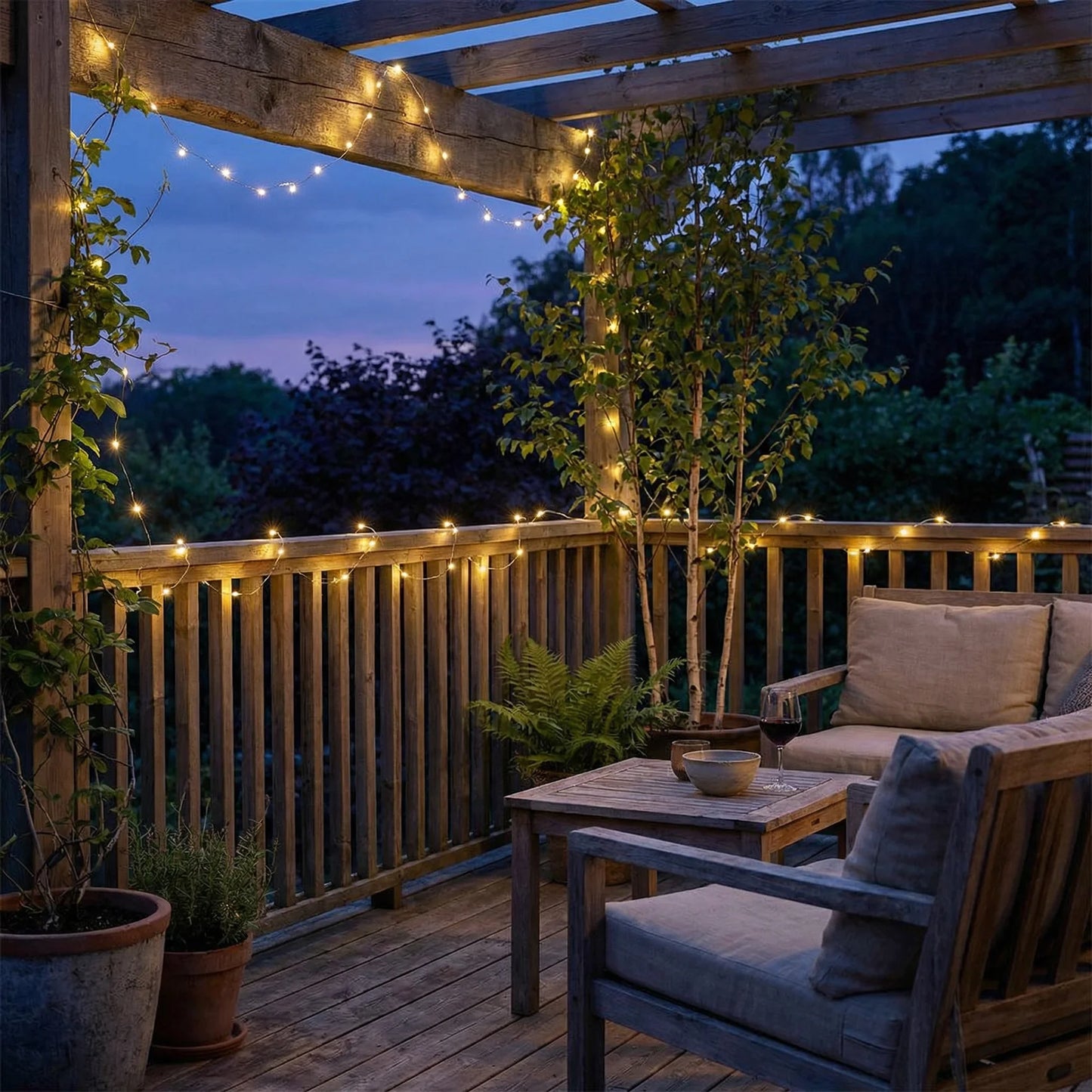 Luminia™ – Guirlande Solaire LED pour Extérieur