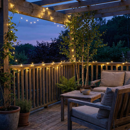 Luminia™ – Guirlande Solaire LED pour Extérieur